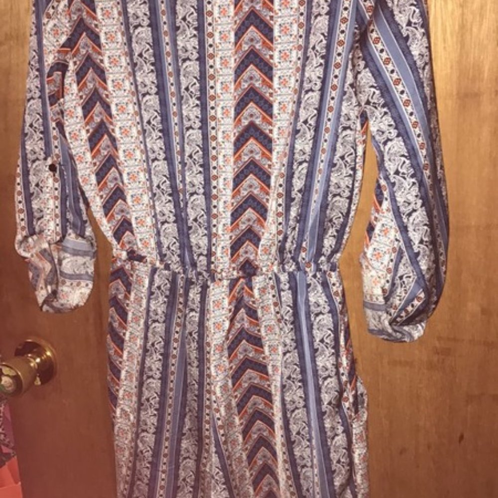 Patterned Romper - Picture 4 of 5
